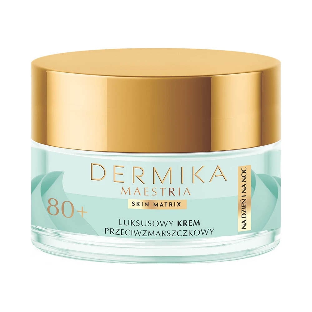 Розкішний крем для обличчя Dermika Maestria Skin Matrix проти зморшок, 80+, 50 мл